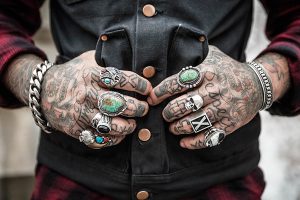 Dotwork Git Gud Text Tattoo Idea - BlackInk AI